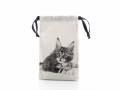 string Canvas Pouch Cat
